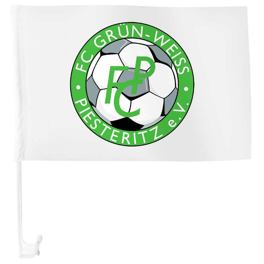Autoflagge FC Grün-Weiss Piesteritz e.V.