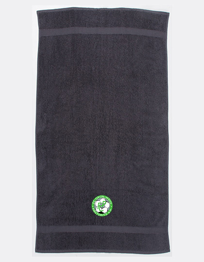 Handtuch FC Grün-Weiss Piesteritz e.V. gestickt